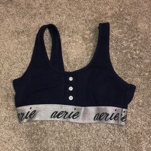 BRAND NEW Aerie lounge bra with buttons